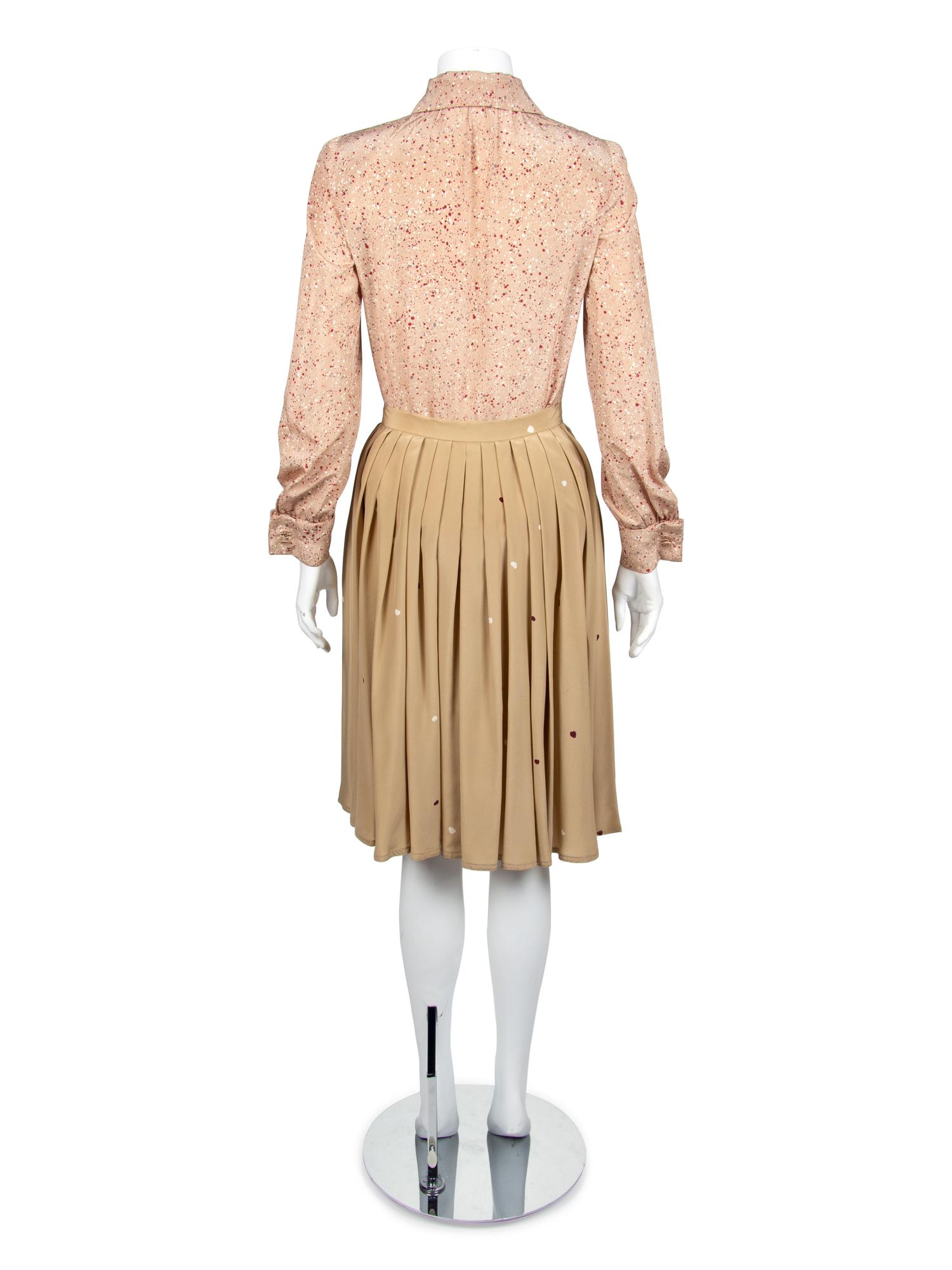 One Givenchy Cocktail Dress, One Bill Blass Cocktail Dress, and One Bill Blass Skirt Ensemble, 1970-80s — Sold to benefit the Art Acquisition Fund at the Indianapolis Museum of Art at Newfield.