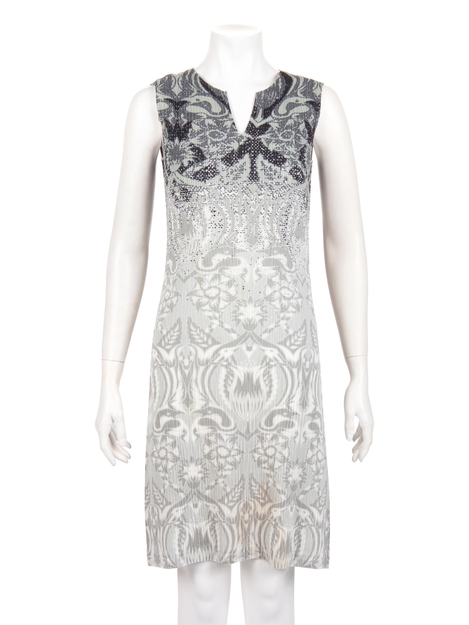 Issey Miyake Two-Piece Pleated Dress Ensemble 1990-2010