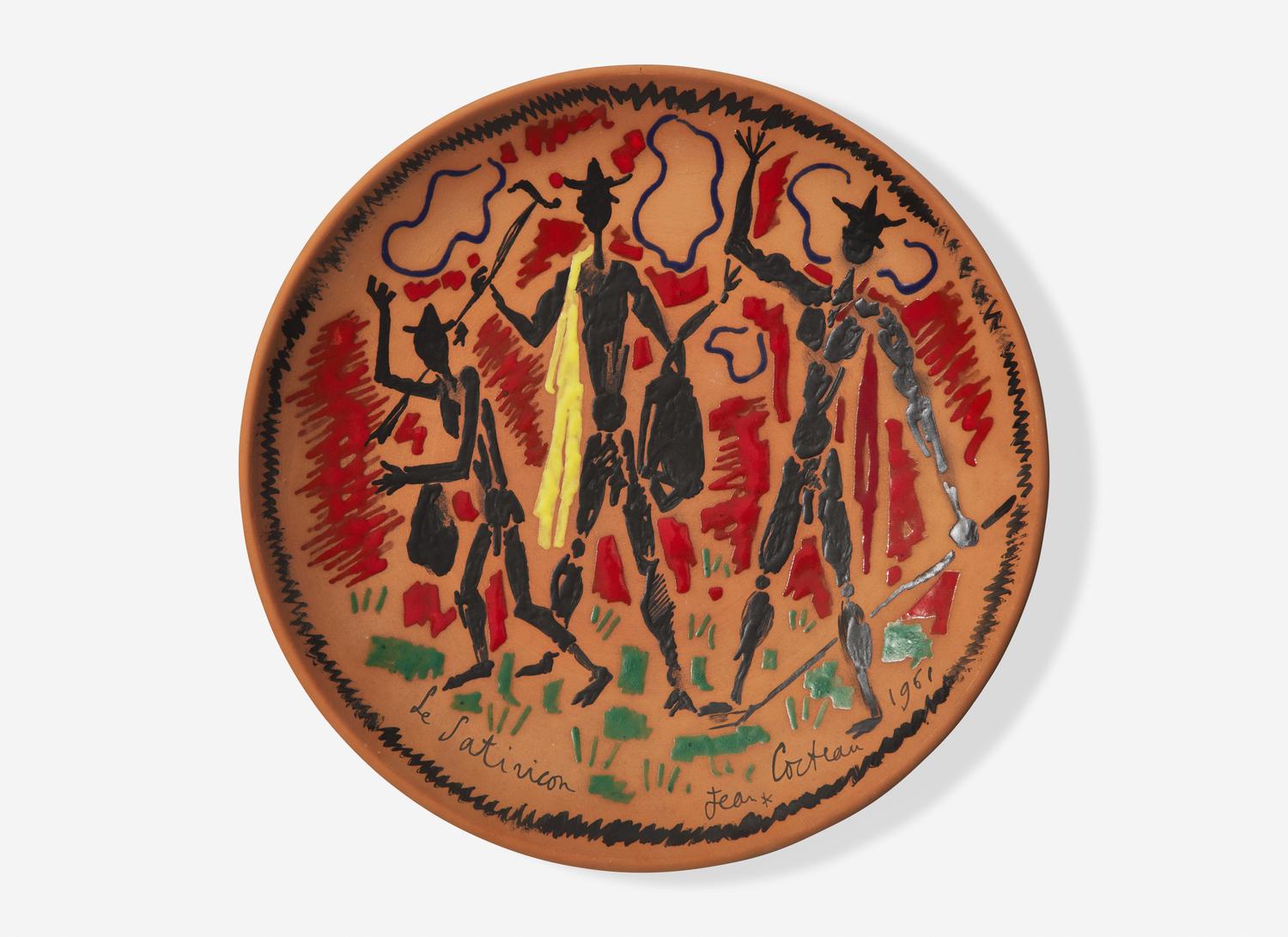 Les Trois Garçons à l’Écharpe Jaune (from Le Satiricon ), 1961