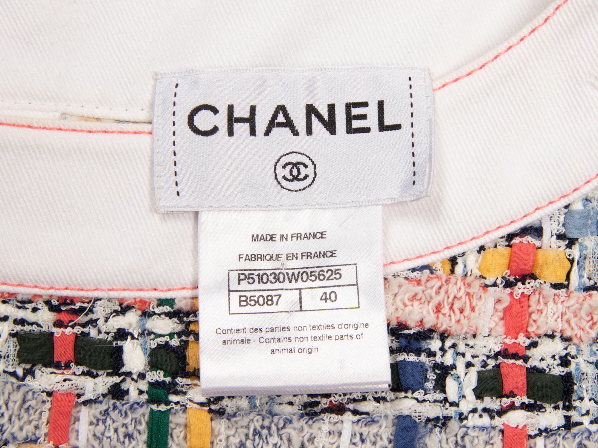 CHANEL, SLEEVELESS TWEED DRESS