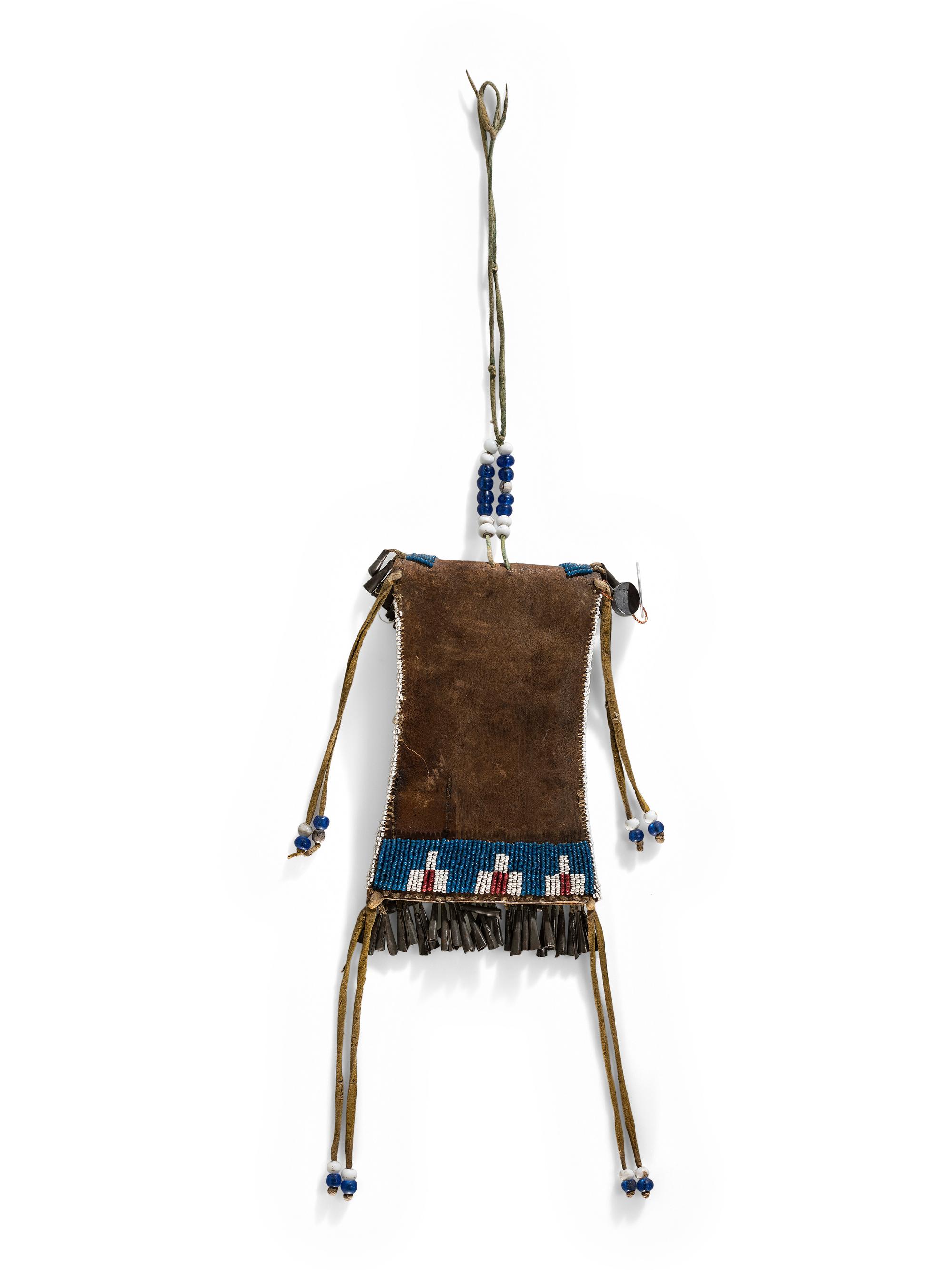 Kiowa Beaded Strike-a-Light Bag