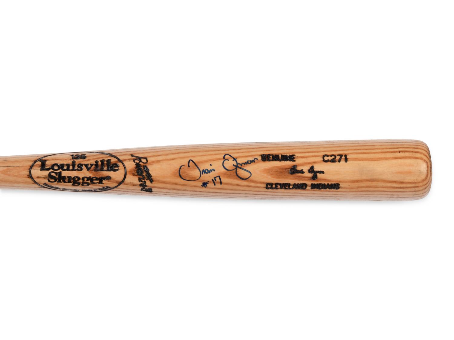 A Collection of Signed Autograph Baseball Bats