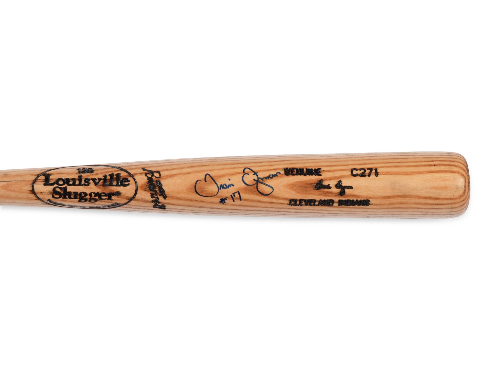 A Collection of Signed Autograph Baseball Bats