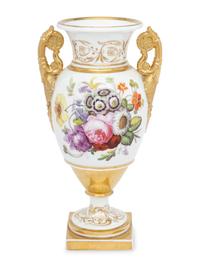 A Staffordshire Porcelain Vase