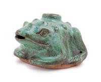 A Jugtown Pottery Frog