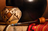 Blackware Olla and Blanket