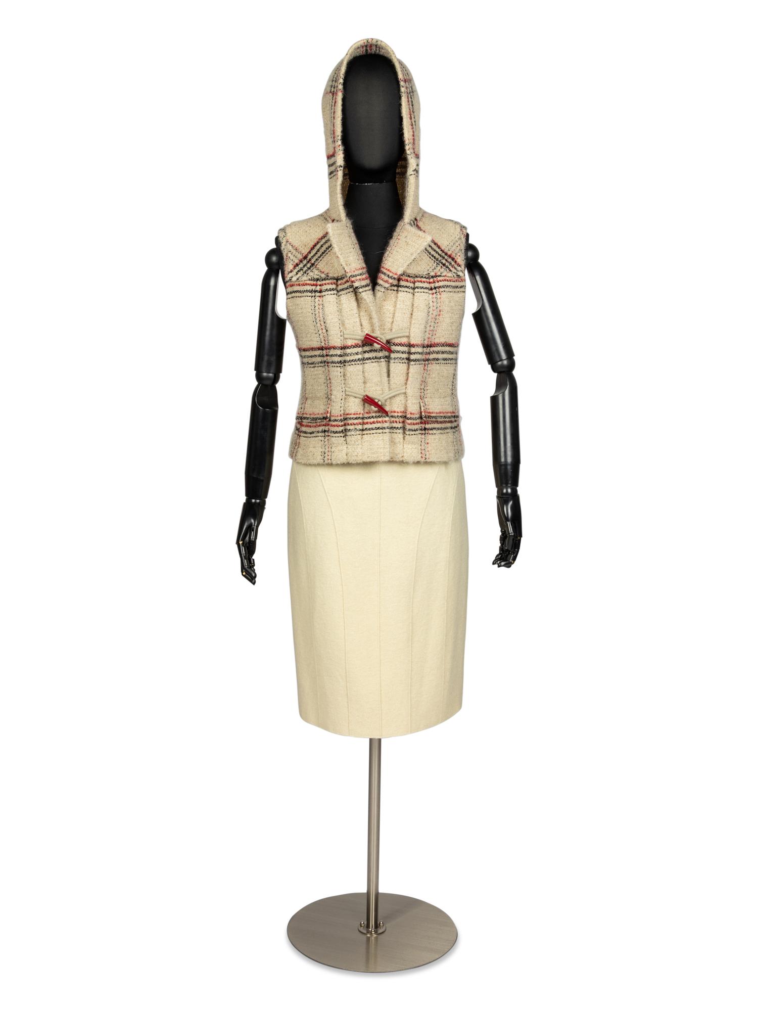 Chanel Hooded Vest with Skirt, 1999-2006