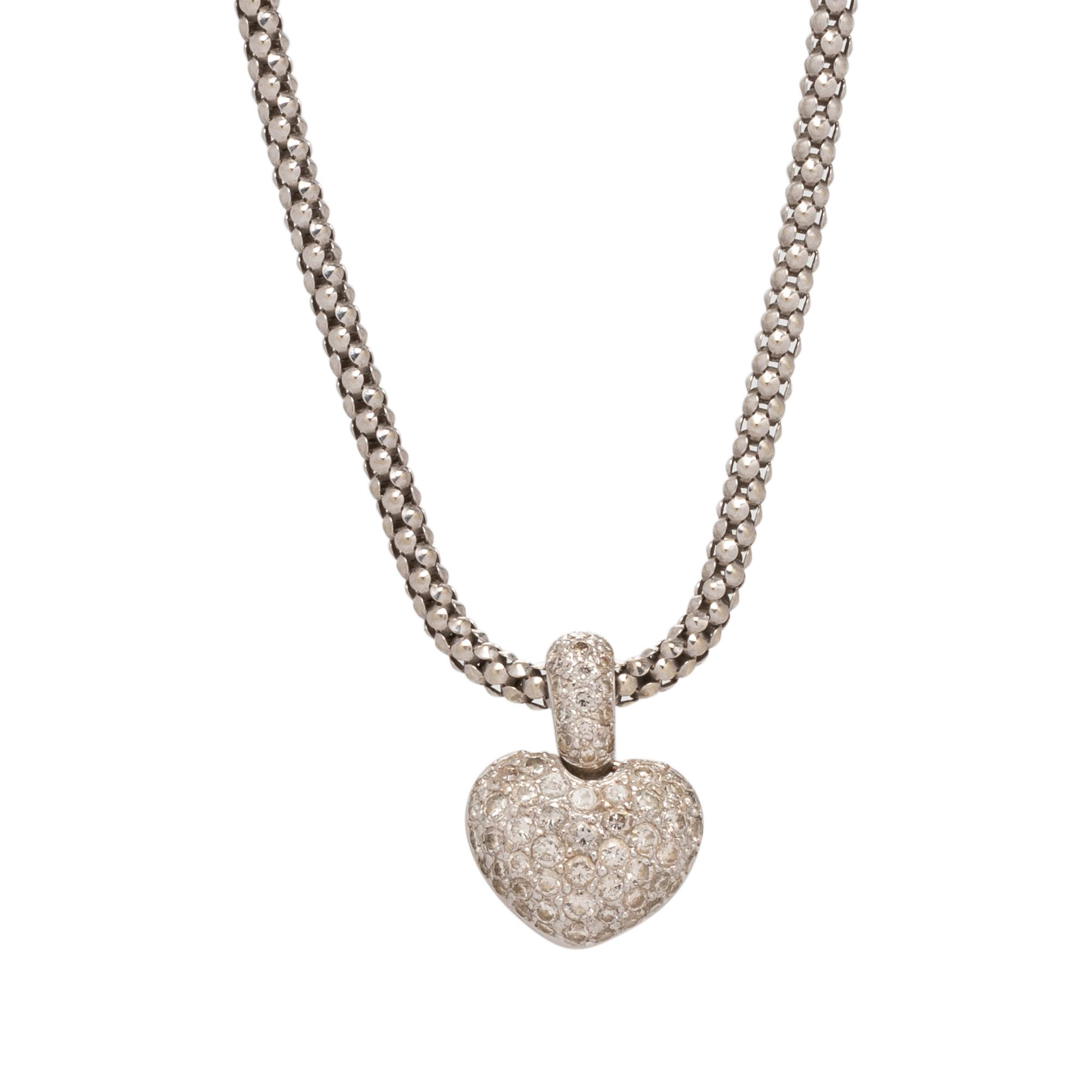 DIAMOND HEART PENDANT/NECKLACE