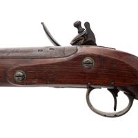 Carbine Bore English Flintlock Holster Pistol