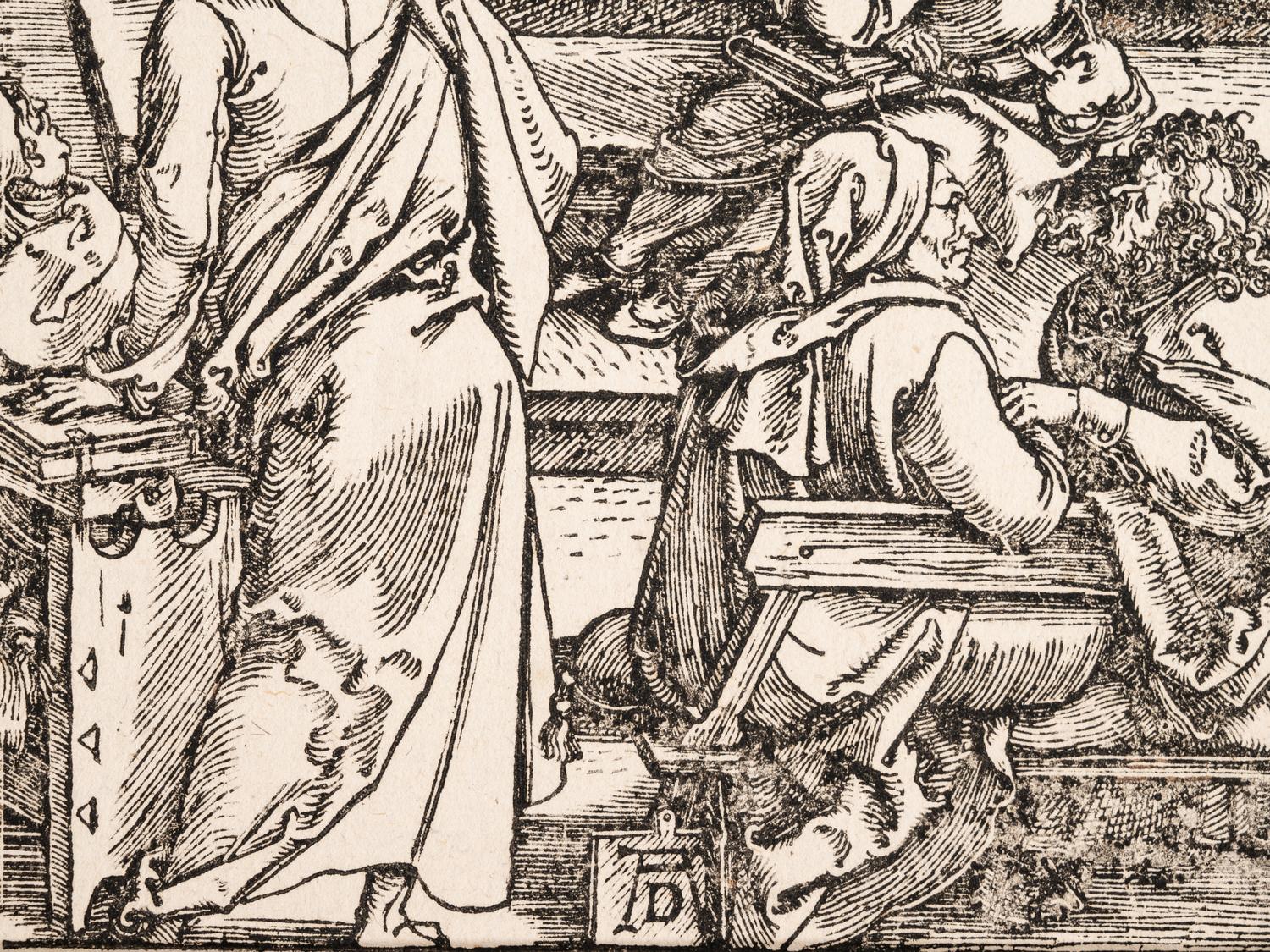 A group of five prints from The Life of the Virgin