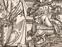 A group of five prints from The Life of the Virgin