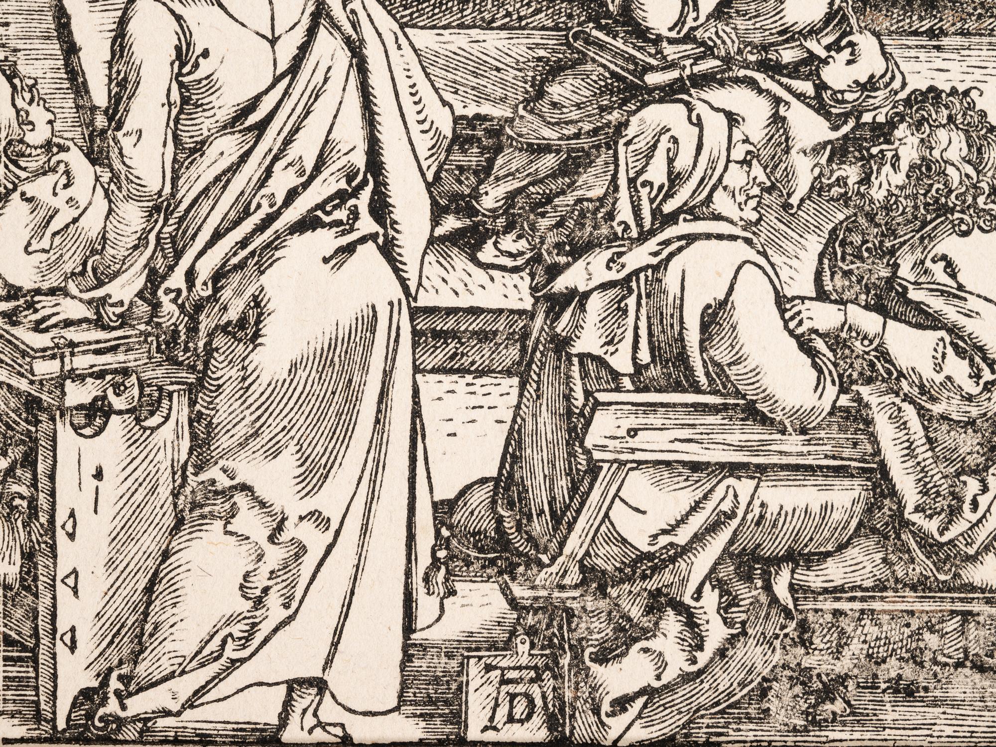 A group of five prints from The Life of the Virgin