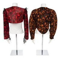 Two Geoffrey Beene Bolero Jackets, 1990s