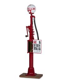 A Previsible Gasoline Pump With Globe