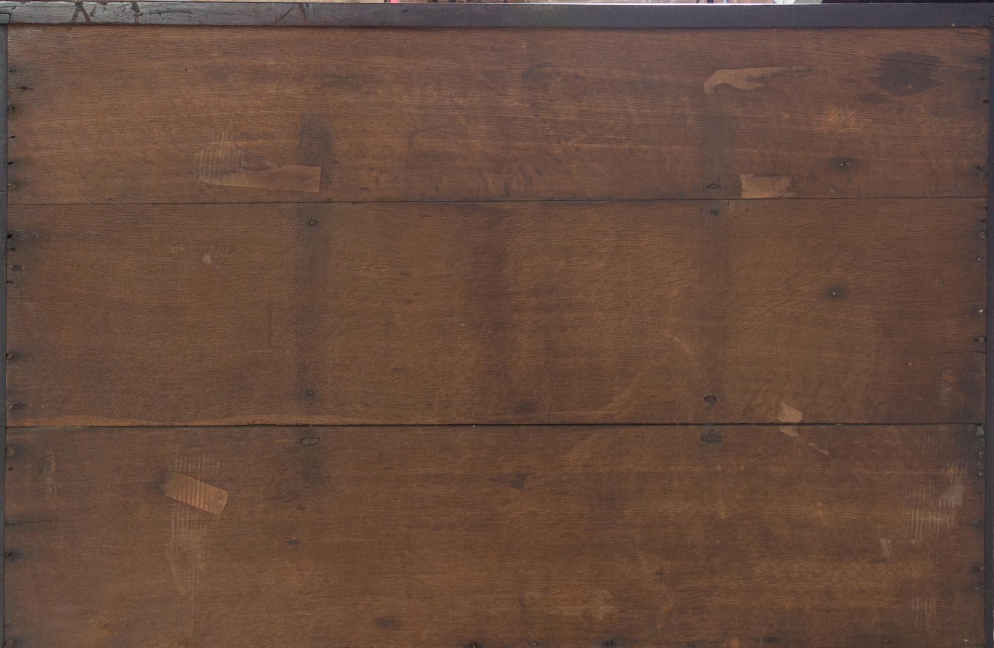 A George III Carved Mahogany Chest of Drawers