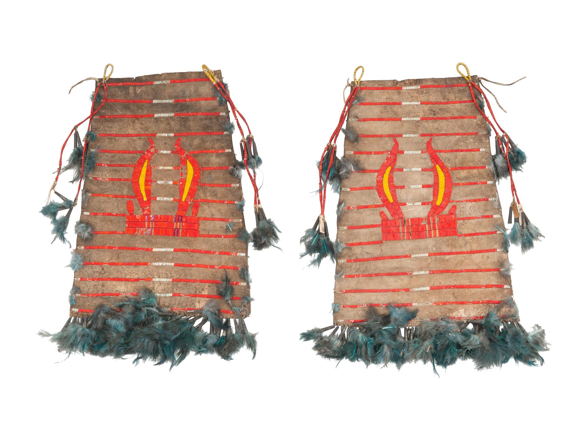 Sioux Quilled Hide Elk Dreamer Panels