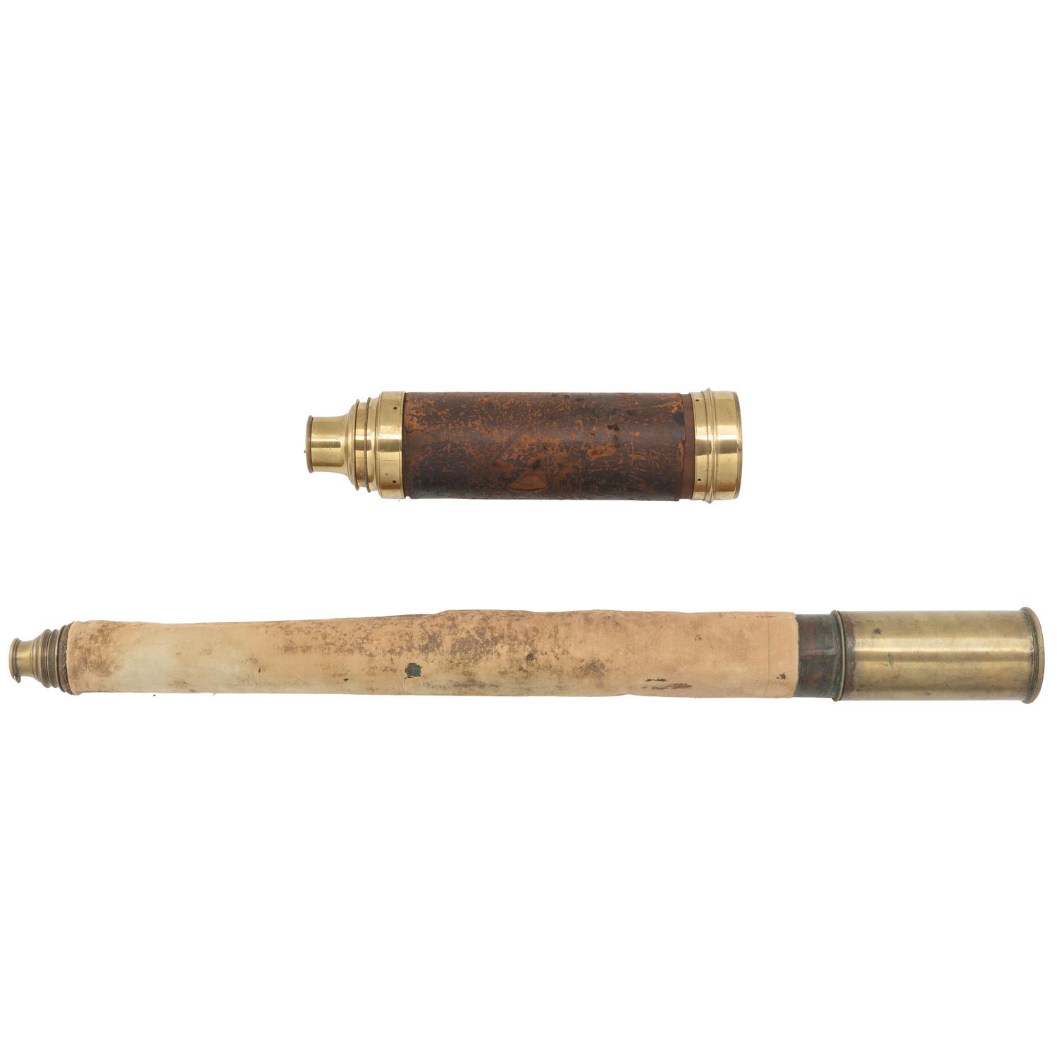 2 U.S. Navy Spyglasses