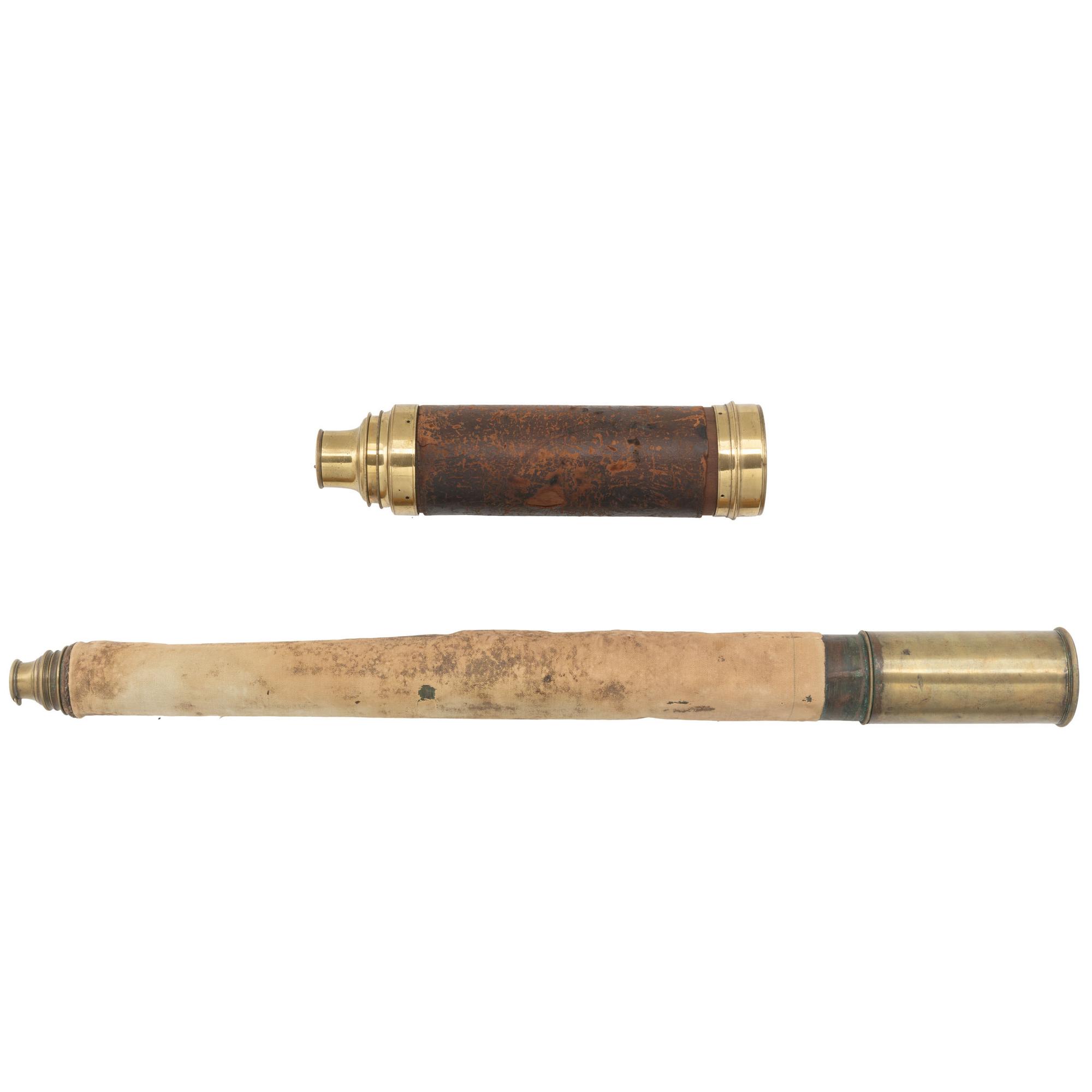 2 U.S. Navy Spyglasses