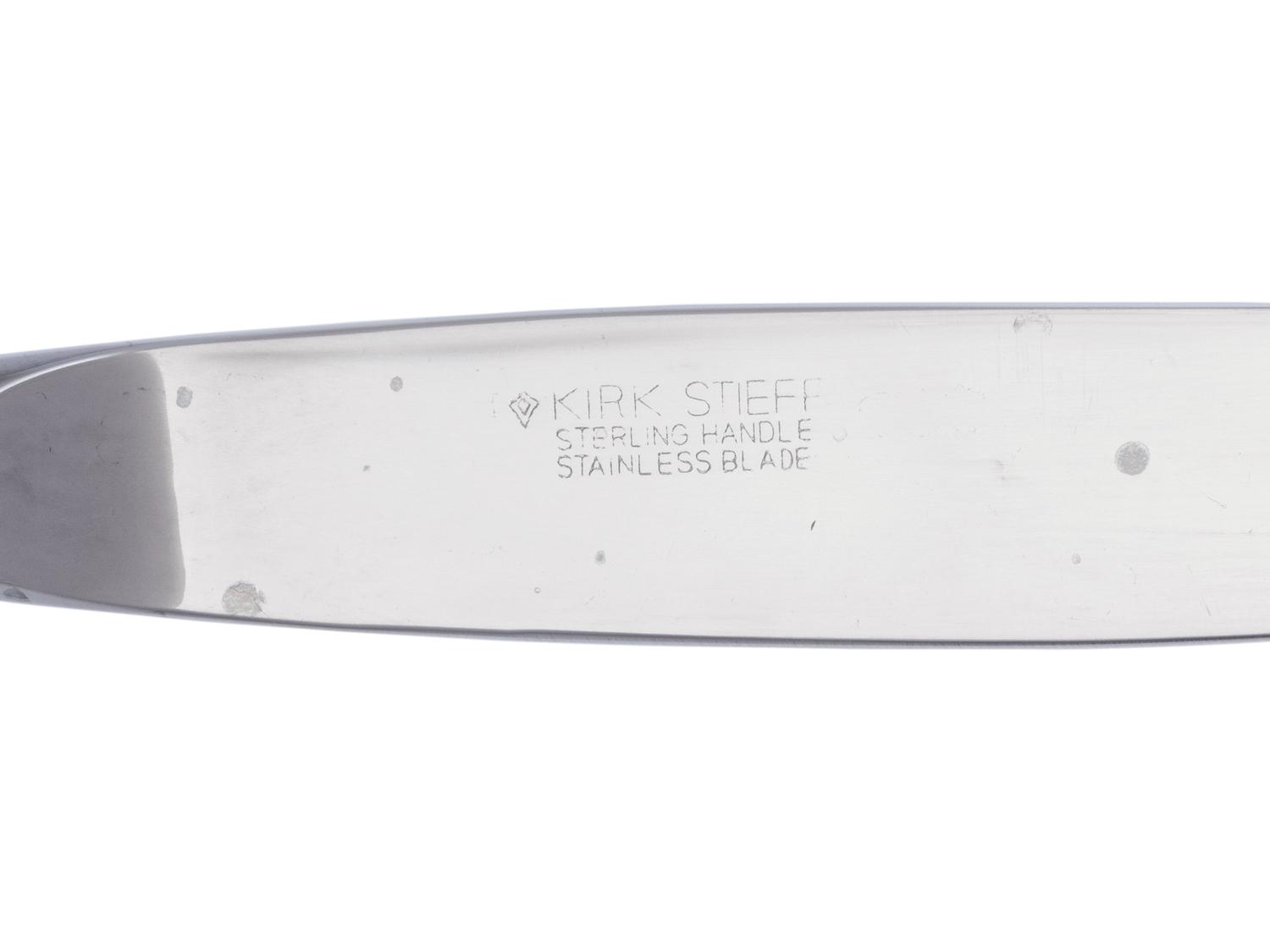 An American Silver Flatware Service