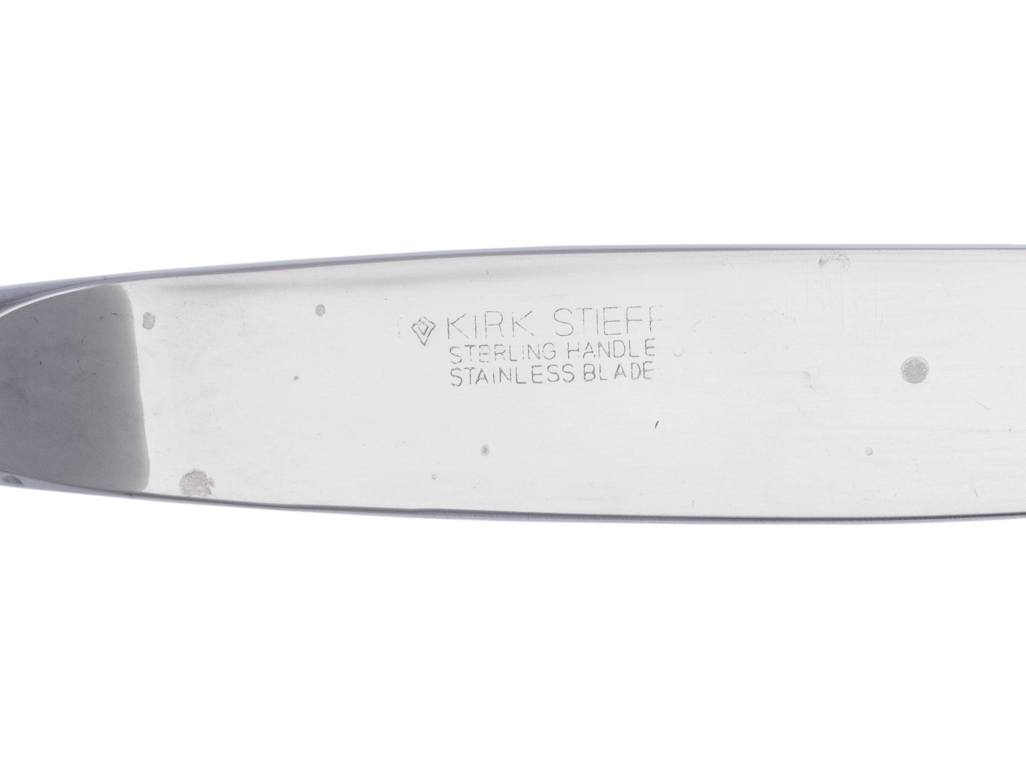 An American Silver Flatware Service