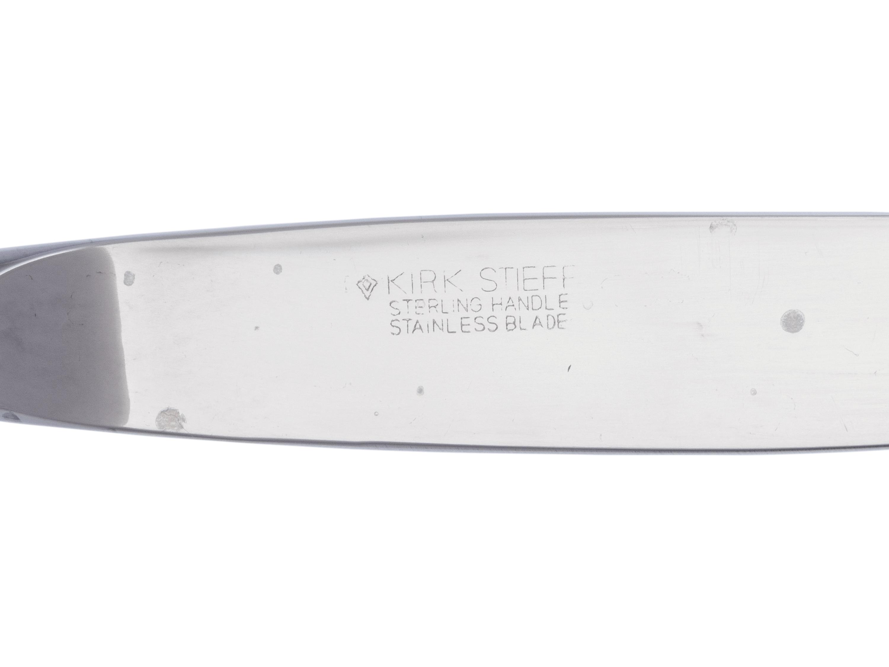 An American Silver Flatware Service