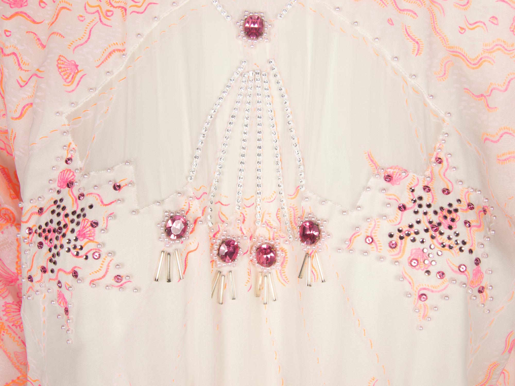 Zandra Rhodes Embellished Dress
