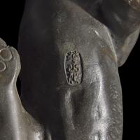 A Japanese Patinated Bronze 'Tigress and Cubs' Okimono, Meiji/Taisho Period