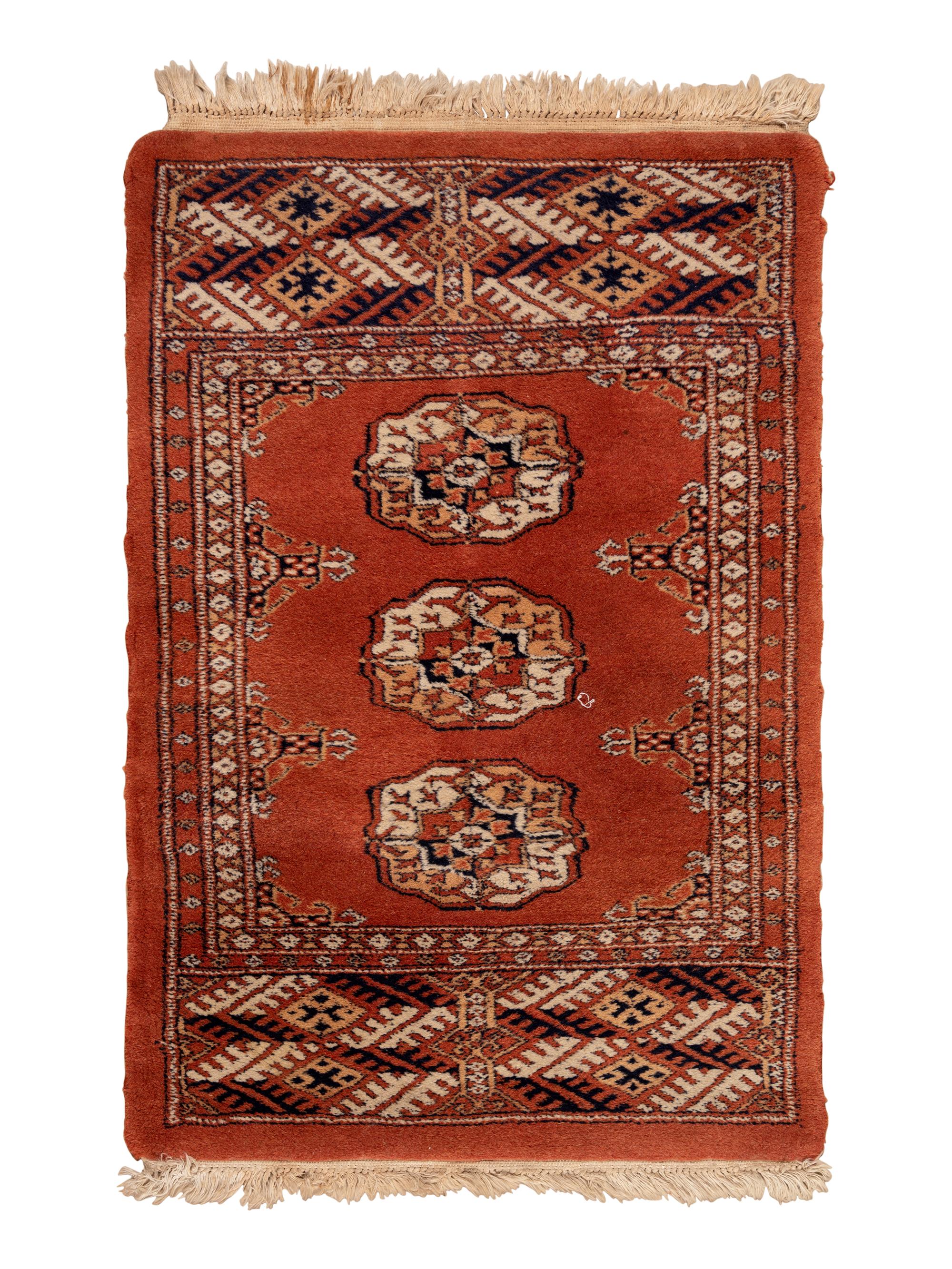 Two Bokhara Wool Mats