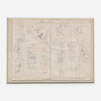 Sol LeWitt (American, 1928-2007) Working Drawing for Wall Drawing #281, Art Institute of Chicago, 1976