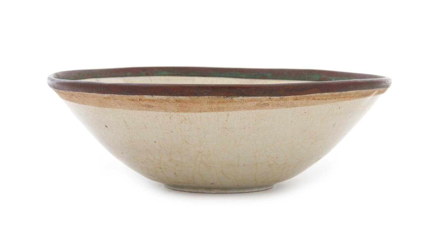 A Yingqing Glazed Porcelain Bowl LIKELY SONG DYNASTY Diameter 7 1/8 inches. — LIKELY SONG DYNASTY