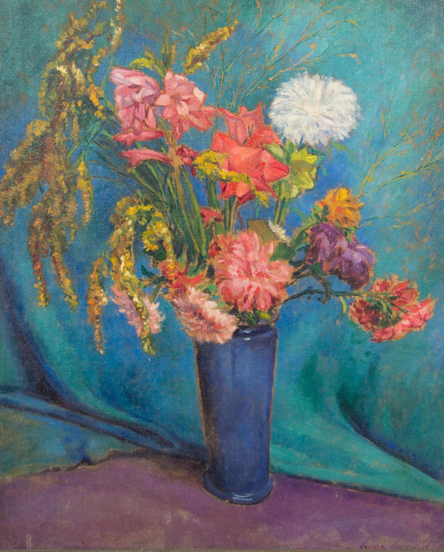 Alexander Warshawsky, (American, 1887-1945), Floral Still Life