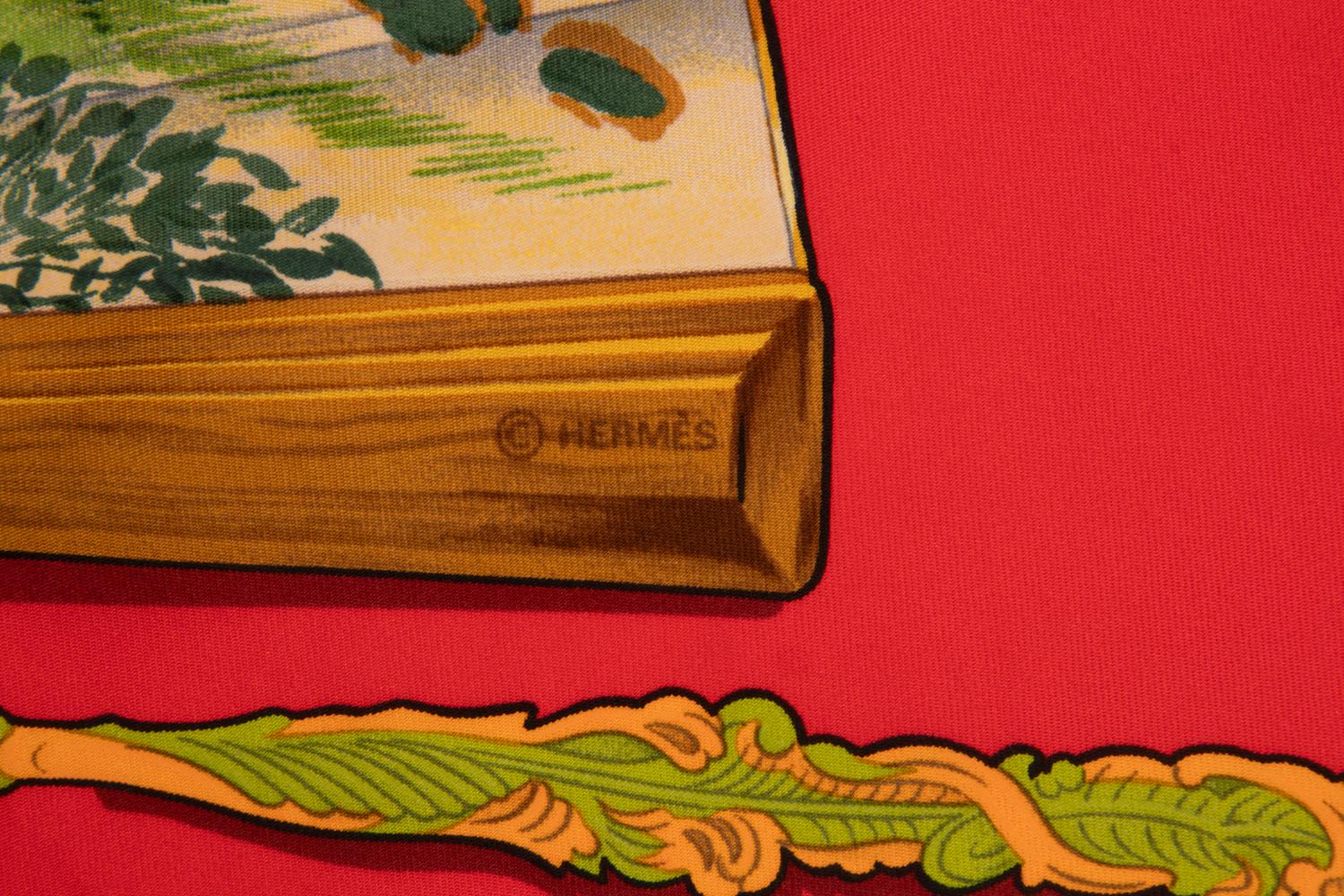 Three Hermès Scarves