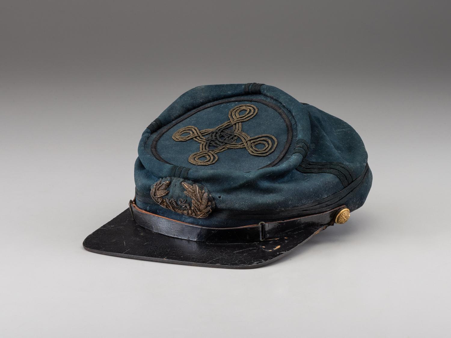 [CIVIL WAR] Federal staff officer's private purchase chasseur-style kepi.