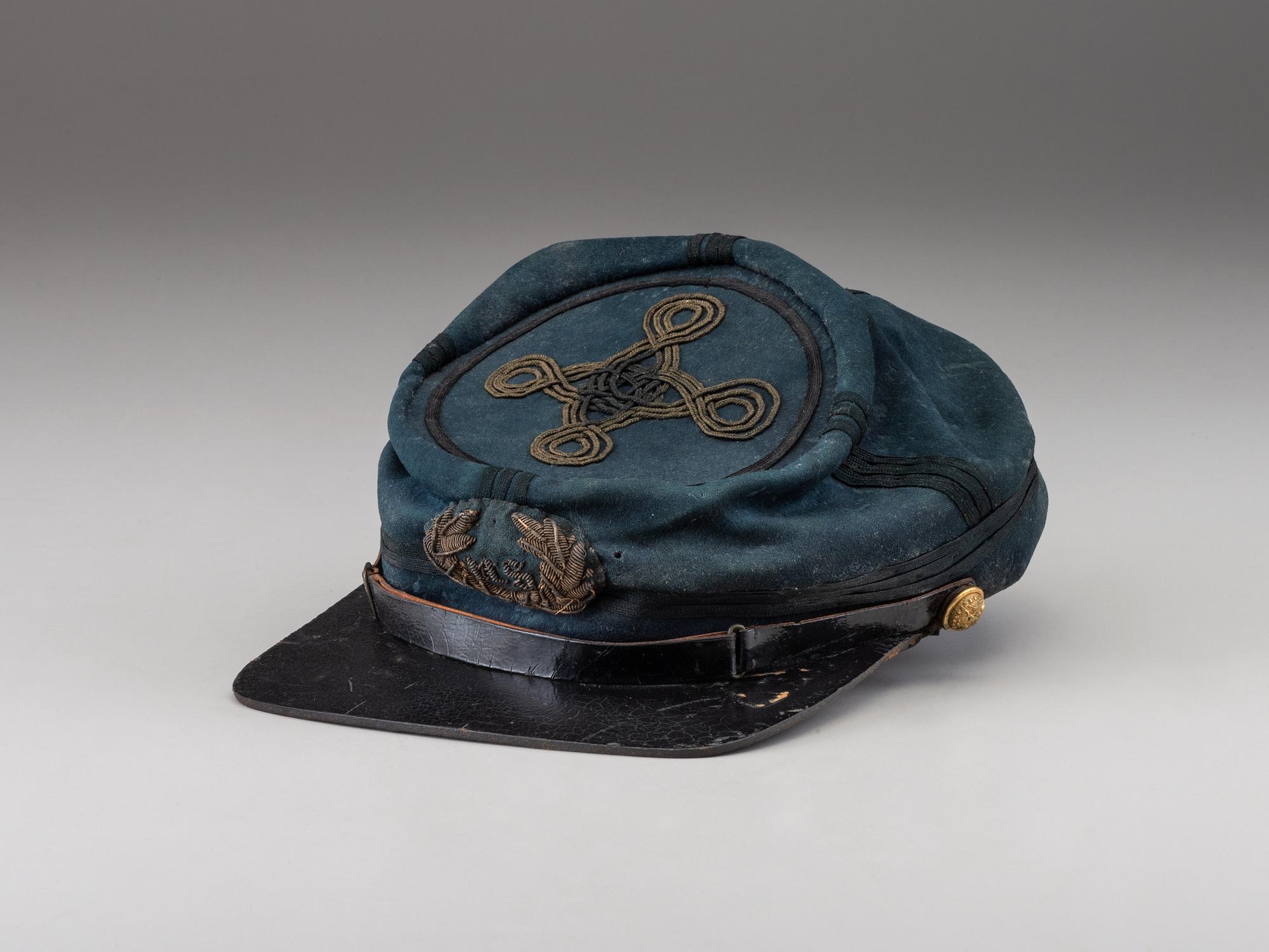 [CIVIL WAR] Federal staff officer's private purchase chasseur-style kepi.