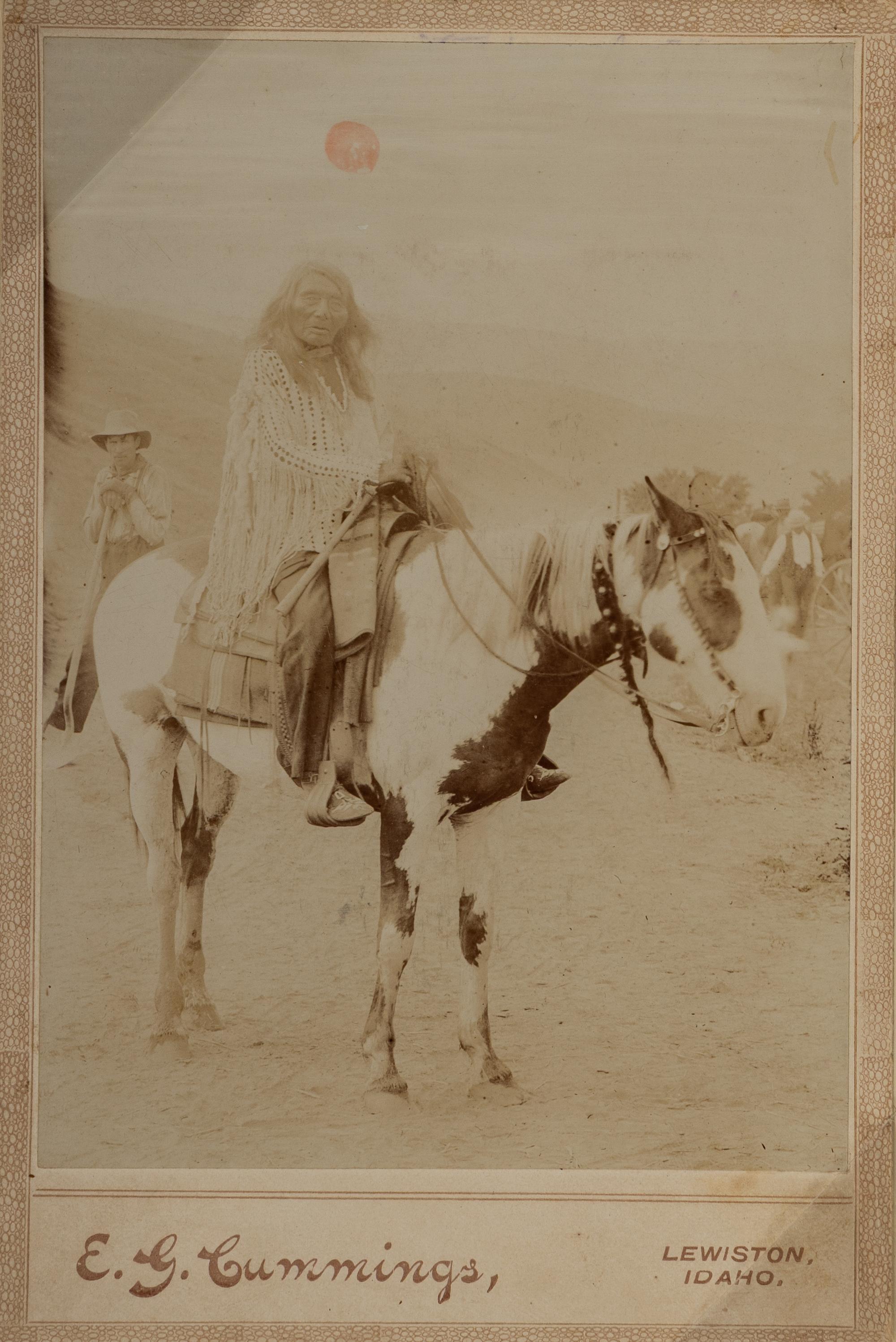 A Collection Nez Perce Photographs, Including Chief Joseph Portrait