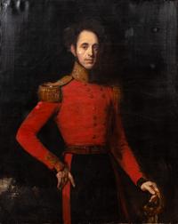 After Thomas Phillips (English, 1770-1845) Portrait of an Lord Knollys, circa 1835oil on canvas