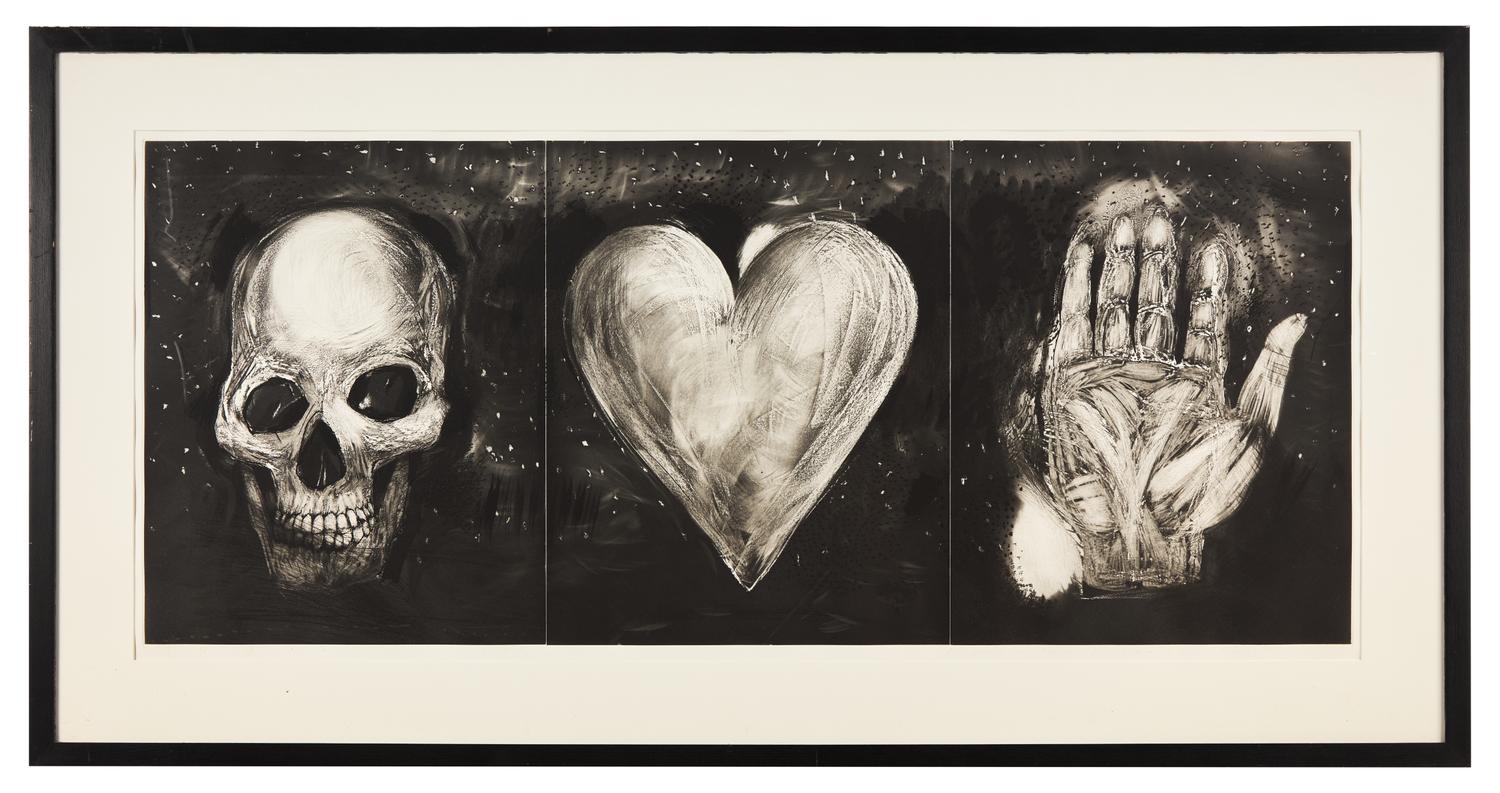 Jim Dine (American, b. 1935) — The Channel, A Heart, My Hand , 1986