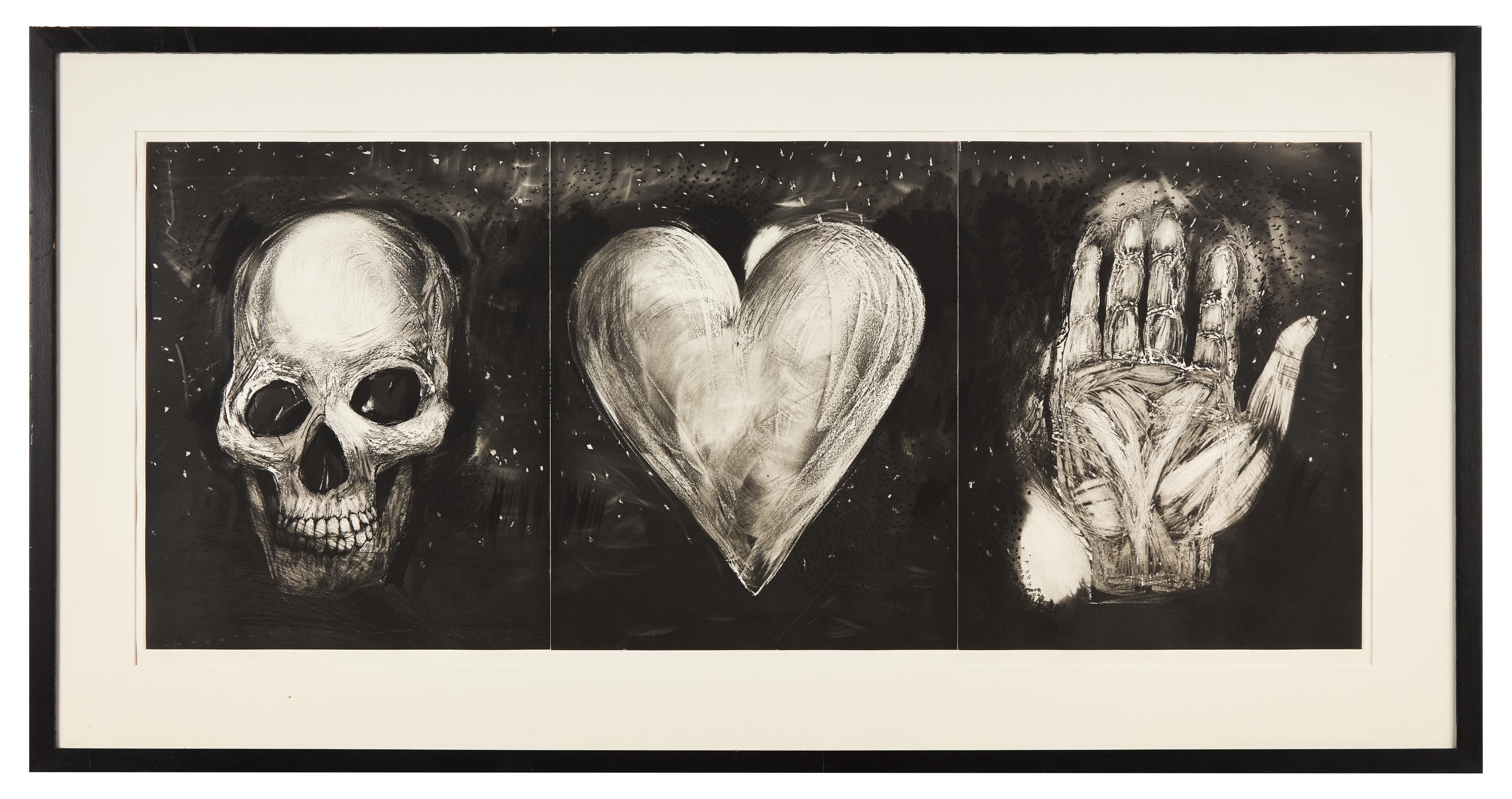 Jim Dine (American, b. 1935) — The Channel, A Heart, My Hand , 1986
