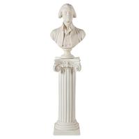 [FOUNDING FATHER]. After Jean-Antoine Houdon Bust of Thomas Jefferson plaster