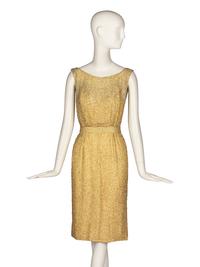 Ceil Chapman Beaded Cocktail Dress,1960s
