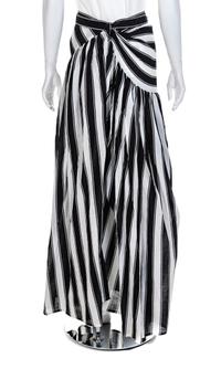 Saint Laurent Rive Gauche Wrap Dress or Skirt, 1980-90s Size label: 40
