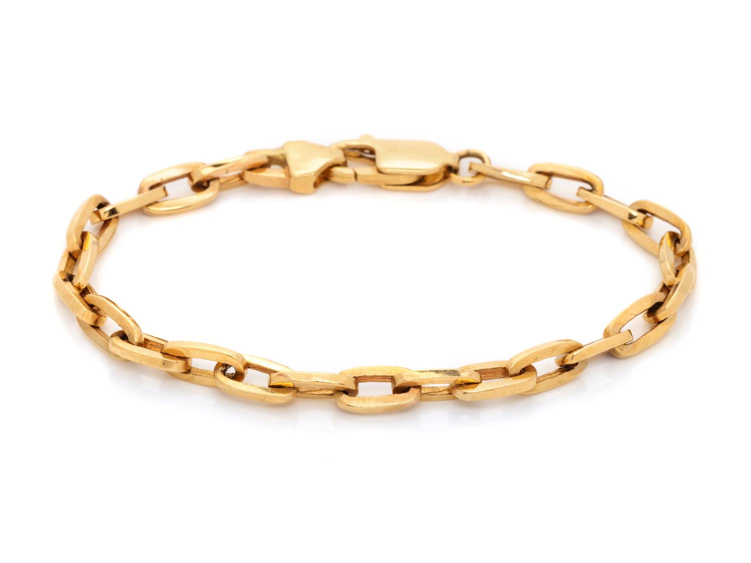 YELLOW GOLD BRACELET