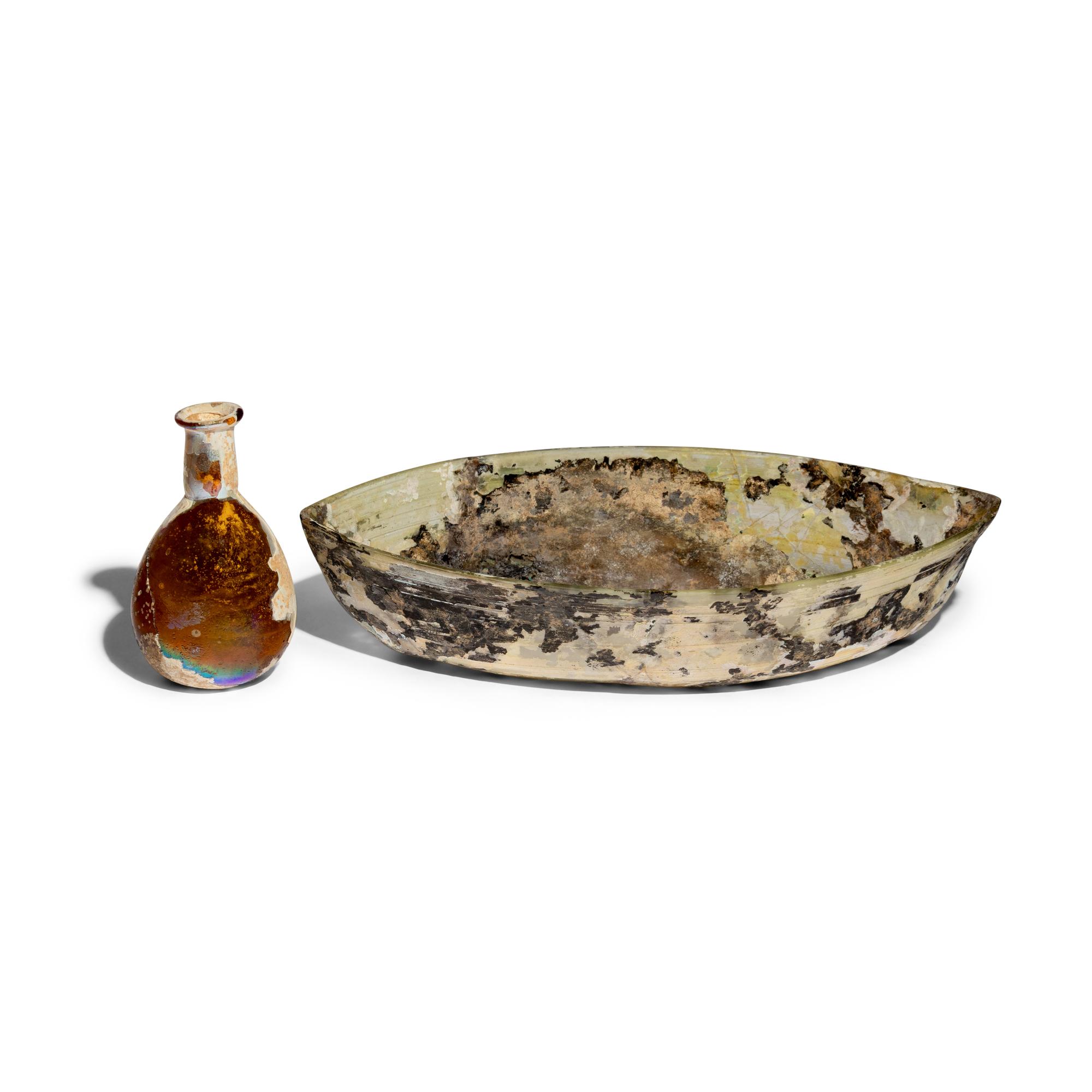 Four Roman Glass Articles