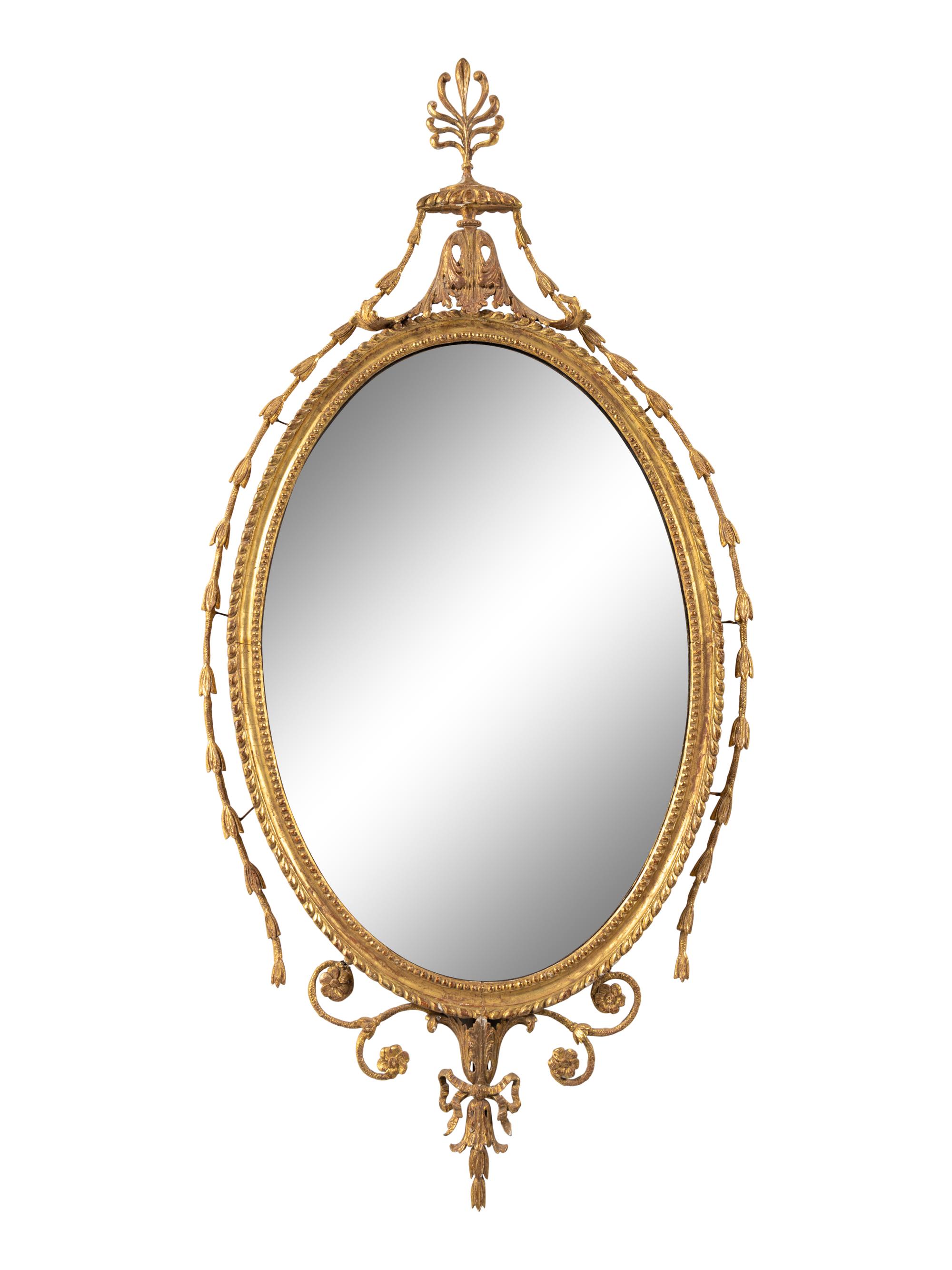 A George III Giltwood Mirror