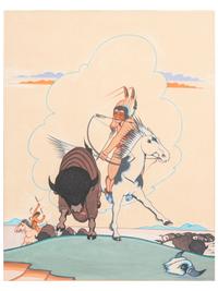 untitled, buffalo hunt