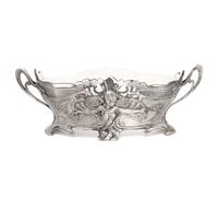 An Art Nouveau Silvered Metal Centerpiece