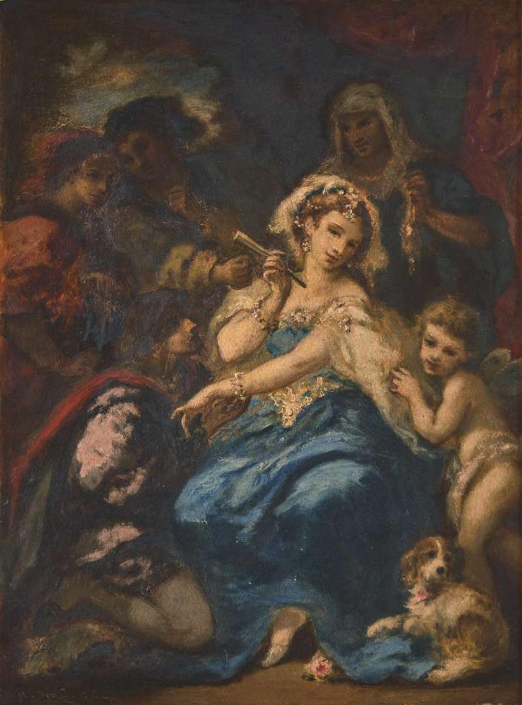 Narcisse Virgile Diaz de la Peña (French, 1808–1876) - The Sultana