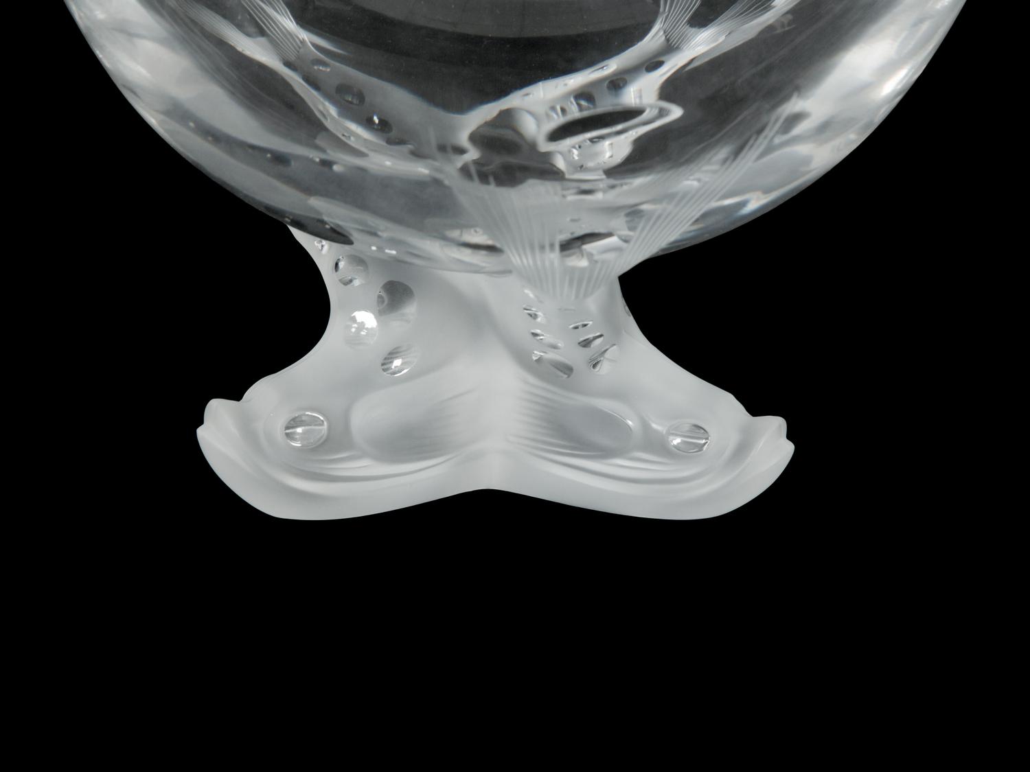 A Lalique Igor Caviar Bowl