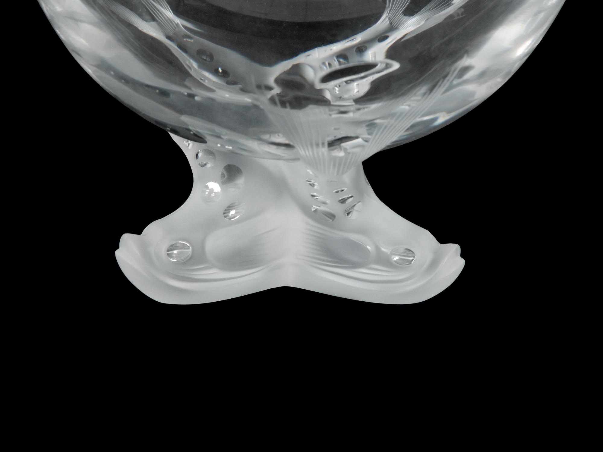 A Lalique Igor Caviar Bowl
