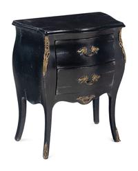 A Pair of Vangelista Mobili Gilt Metal Mounted Commodes
